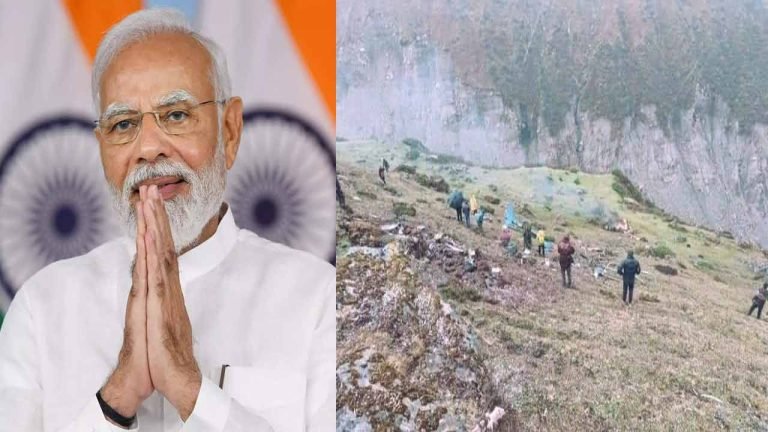 PM Modi condoles loss of lives due to helicopter crash in Uttarakhand