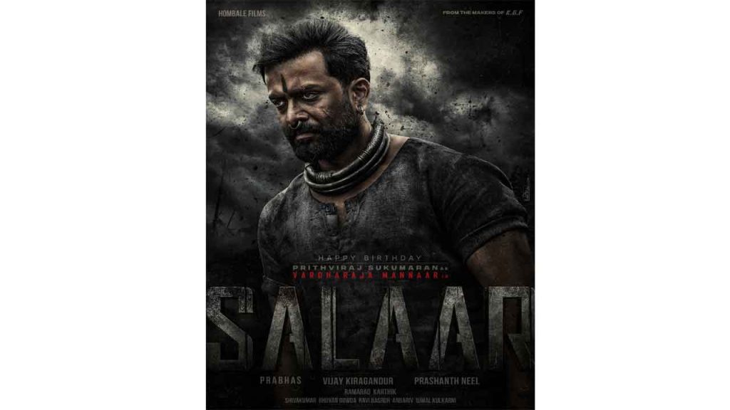 Prithviraj Sukumaran’s first look from Salaar is his birthday treat for ...