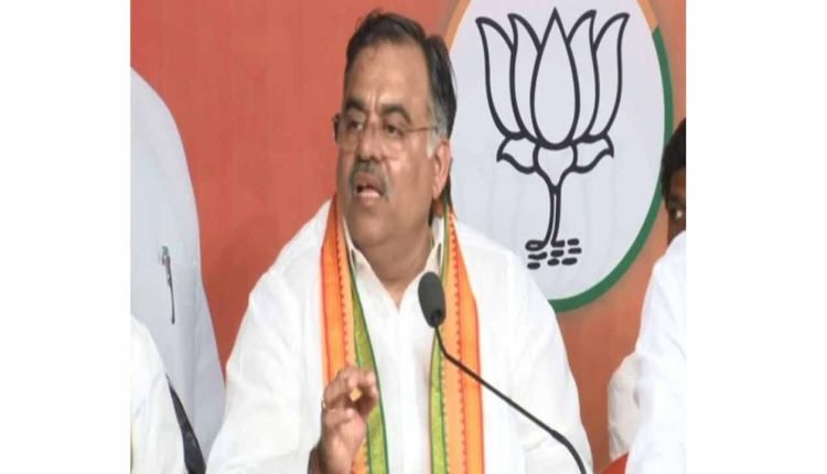 Steering Of The BRS Party Is In The Hands Of AIMIM: Tarun Chugh