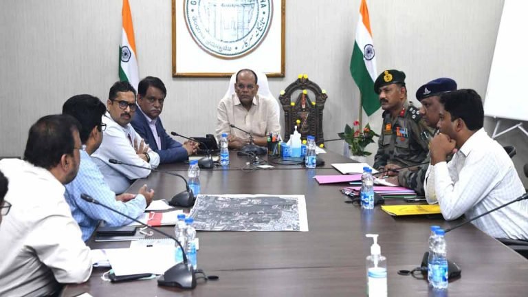 Chief Secretary reviews over Balkapur Nala