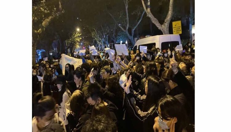 Protests Intensify In China As Coronavirus Cases Hit Record High