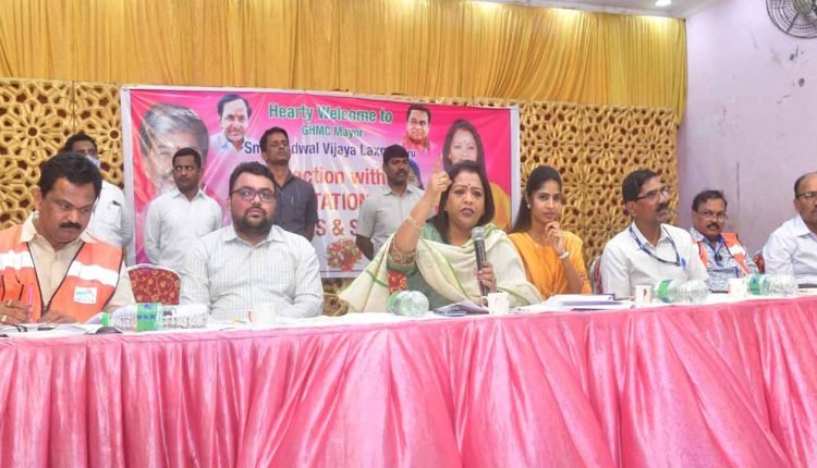 Hyderabad Mayor Warns Sanitation Workers