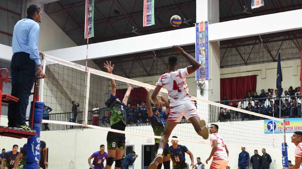 72nd Inter Services Volleyball Championship 2022-23 Begins At 1 EME Centre