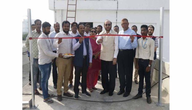 MANUU VC inaugurated Solar Panel installation