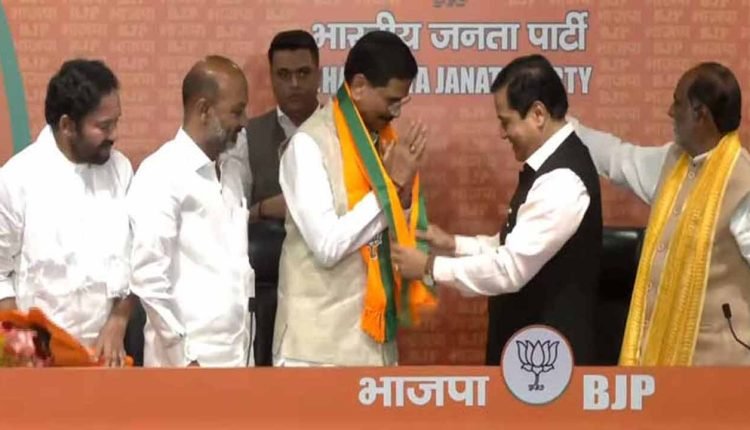 Marri Shashidhar Reddy Joins BJP