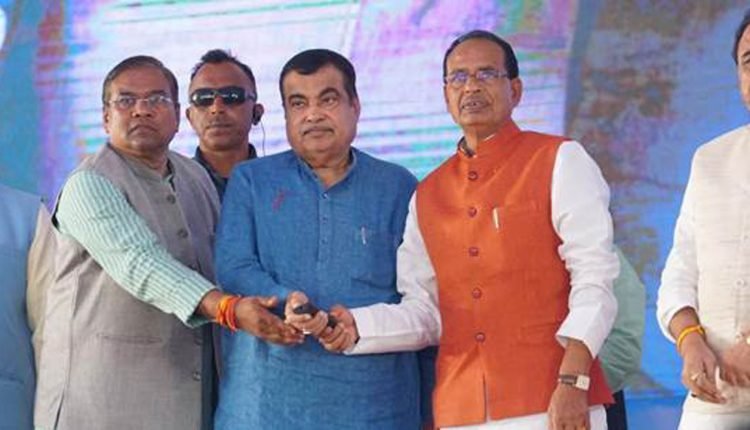 Nitin Gadkari inaugurates five national highway projects worth Rs. 1261 crore in Madhya Pradesh