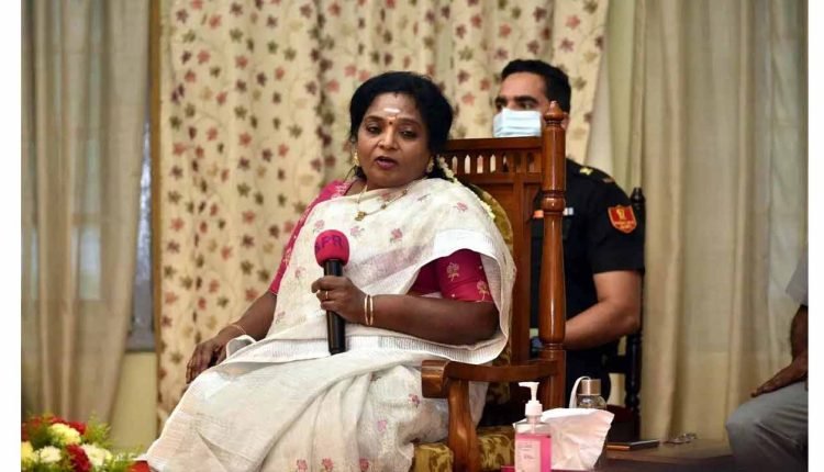 Governor Tamilisai suspects over her phone calls being tapped
