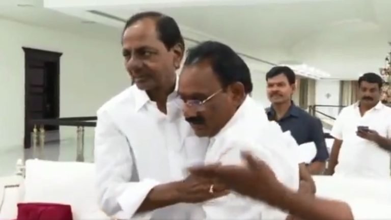 Newly elected TRS MLA calls on KCR