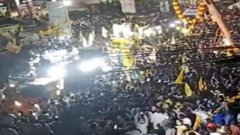 PM Modi condoles loss of lives due to a mishap at a public meeting in Nellore, Andhra Pradesh