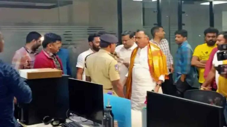 Hyderabad: Congress Leaders Detained for derogatory posts against KCR
