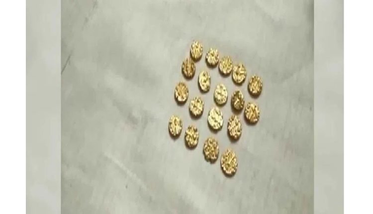 Gold coins found while digging borewell