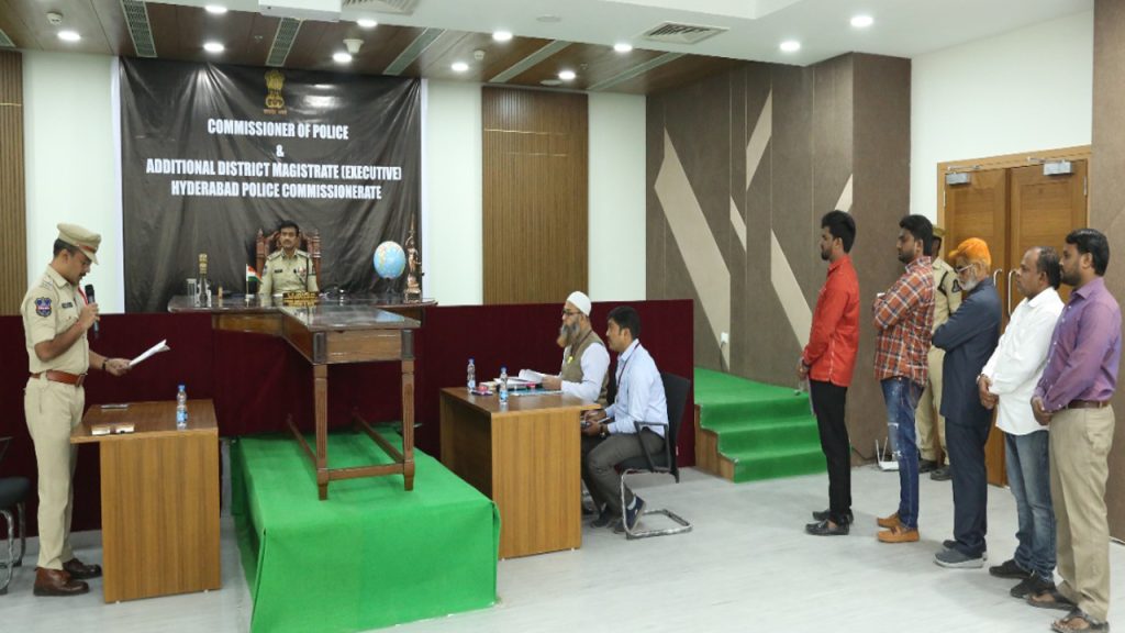 Hyderabad Police Commissioner Holds First-ever Police Adalat