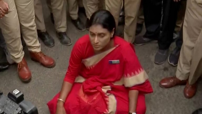 Hyderabad: Sharmila Arrested