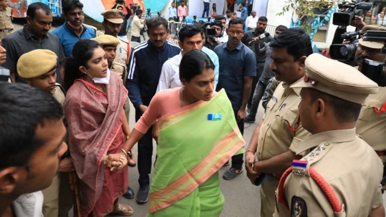 KCR Acting as Chief of Taliban says Sharmila