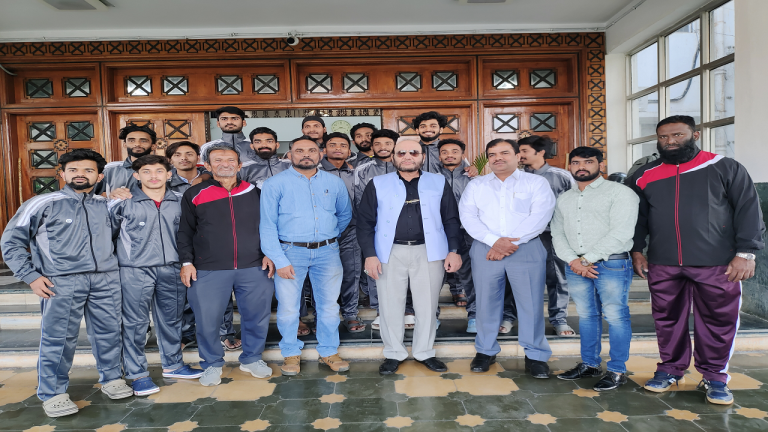 MANUU team for Inter-University Football tournament