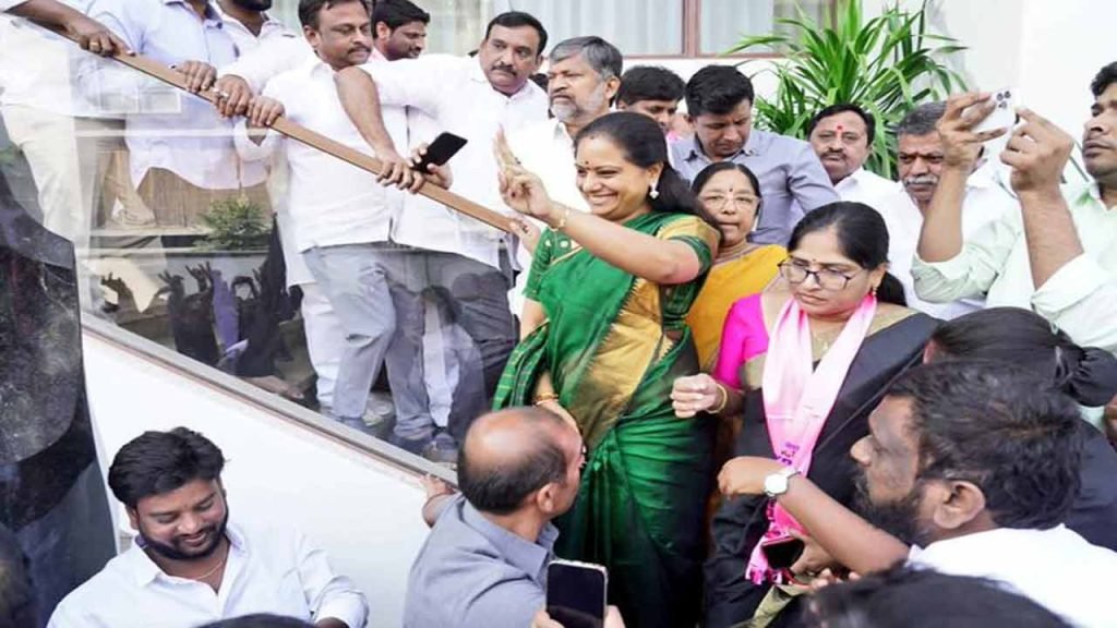 MLC Kavitha Slams BJP for Dirty Politics over Liquor Scam