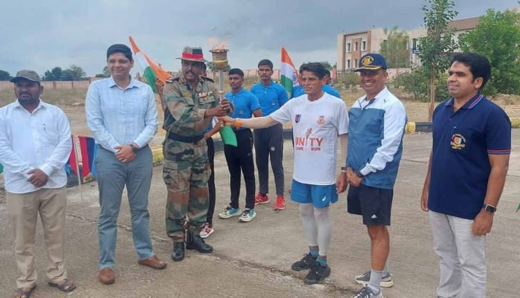 NCC ‘Unity Flame Run’ arrives at Wanaparthy