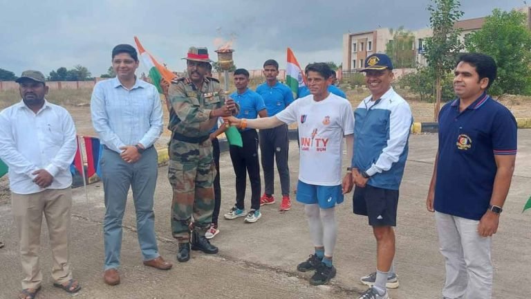 NCC ‘Unity Flame Run’ arrives at Wanaparthy