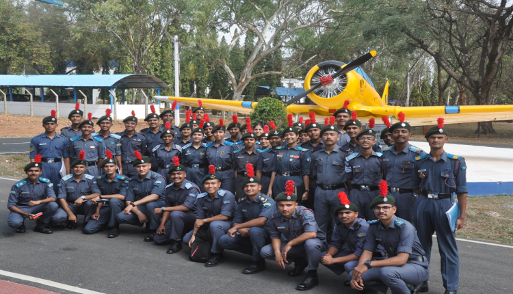 Air Force Academy Conducts Training Camp For Cadets Of Senior Division NCC