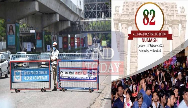 Hyderabad Numaish 2023: Traffic restrictions are in place till Feb 15