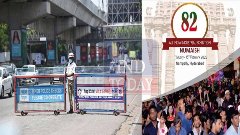 Hyderabad Numaish 2023: Traffic restrictions are in place till Feb 15