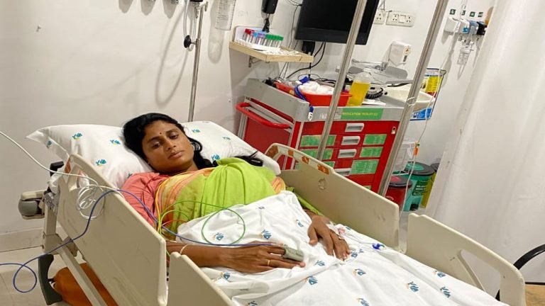 Hyderabad: Sharmila shifted to hospital