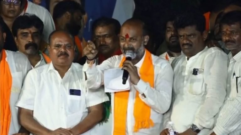 BRS Formation Program Was Like TRS Condolence Meeting: Bandi Sanjay