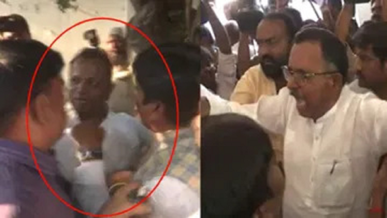 Clash Of Congress Leaders Before Digvijay
