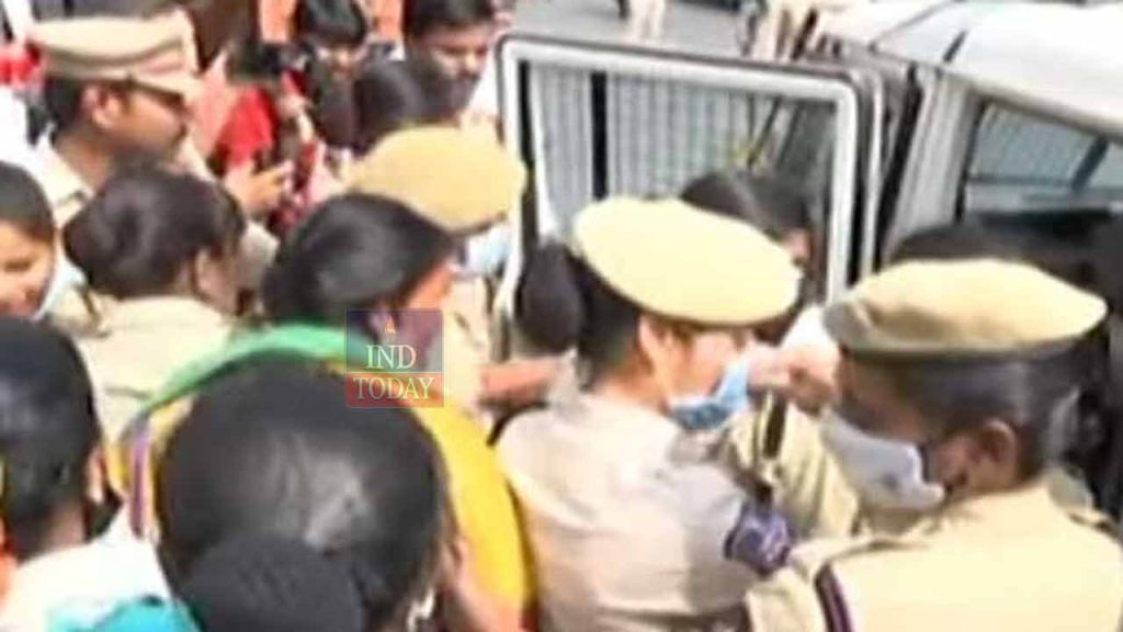 Police Failed to Stop Gherao at Pragathi Bhavan