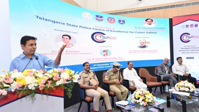 Cybercrime Also Entered In Politics Says KTR