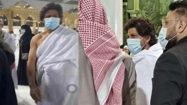 Shah Rukh Khan performs Umrah, Muslims call him "Half Hindu Half Muslim"