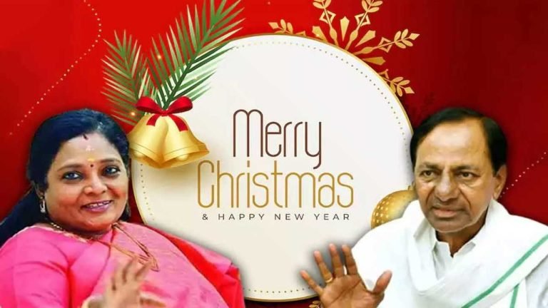 Governor Tamilisai, CM KCR Extends Greetings to People on Christmas