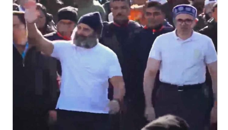 Bharat Jodo Yatra entered Kashmir today