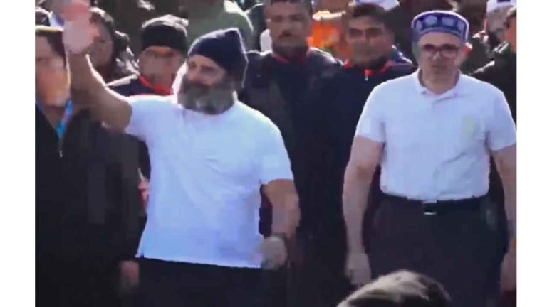 Bharat Jodo Yatra entered Kashmir today