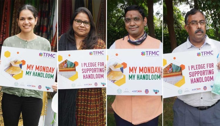 TFMC’s Handloom Mela Promoting Handloom Monday in IT Offices is Back