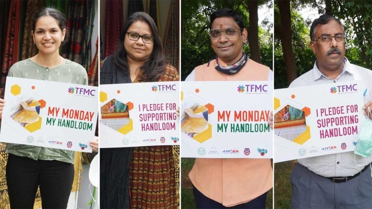TFMC’s Handloom Mela Promoting Handloom Monday in IT Offices is Back