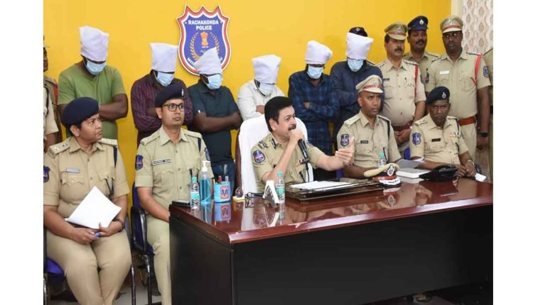 Six Notorious House-Breaking By Night Offenders Held And Property Worth Rs. 32.83 Lakhs Recovered