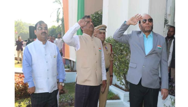 MANUU Celebrates 74th Republic Day