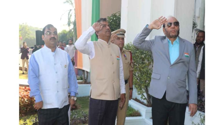 MANUU Celebrates 74th Republic Day