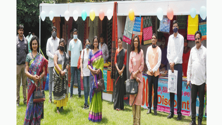 TFMC’s Handloom Mela promoting Handloom Monday in IT offices is back