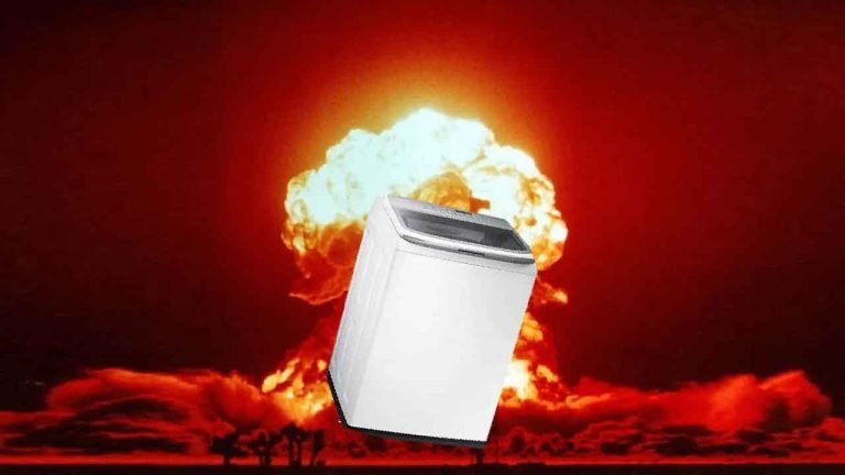 Washing Machine Exploded, Two Seriously Injured 