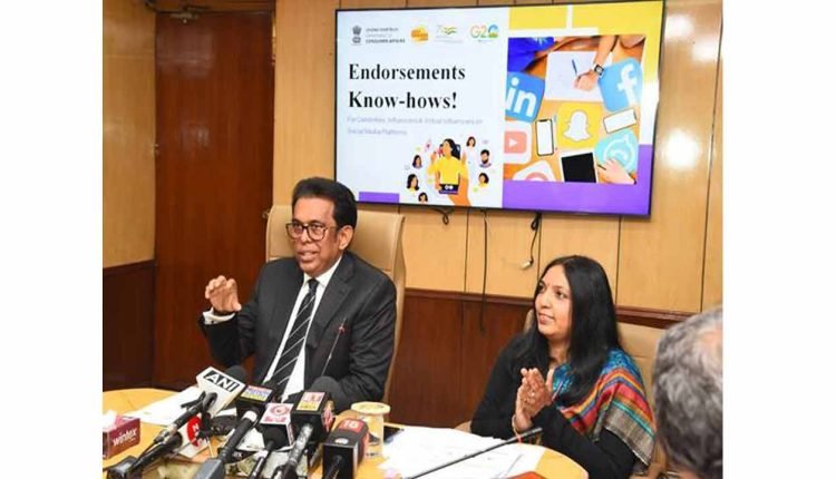 Centre releases endorsement guidelines for Celebs and Social Media Influencers