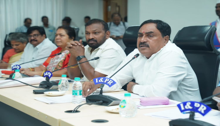 Errabelli Told To Sarpanches To Make KCR Look Like God In Every House