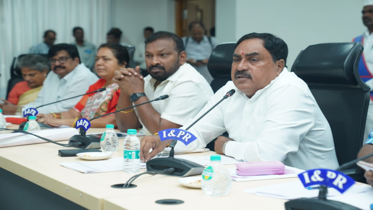 Errabelli Told To Sarpanches To Make KCR Look Like God In Every House