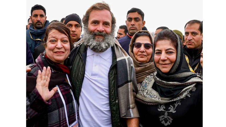 Mehbooba Mufti Joined The Bharat Jodo Yatra Today