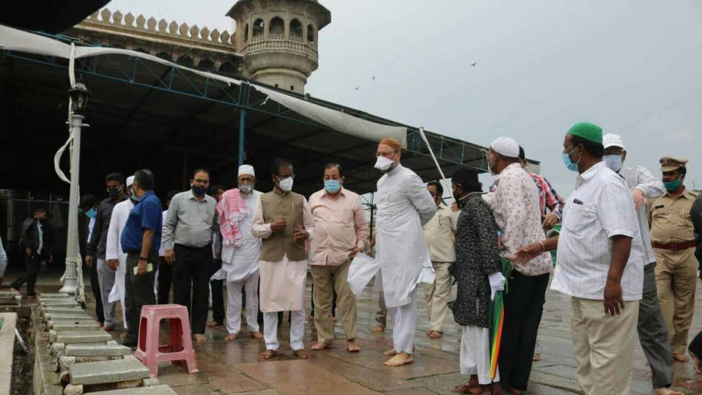 Hyderabad Mecca Masjid Works Expected to Be Completed Before Ramadan
