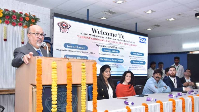 U.S. FDA visits Andhra University, attends BioAsia 2023 in Hyderabad