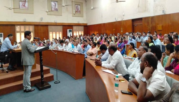 Osmania University Staff meets ahead of NAAC Accreditation