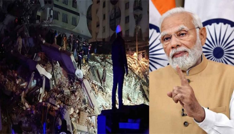 PM condoles loss of lives due to Earthquake in Turkey