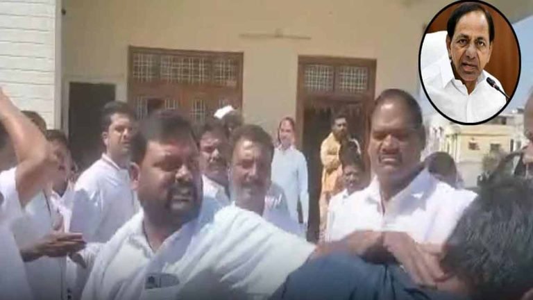 BRS Leaders Fight In KCR's Birthday Celebrations